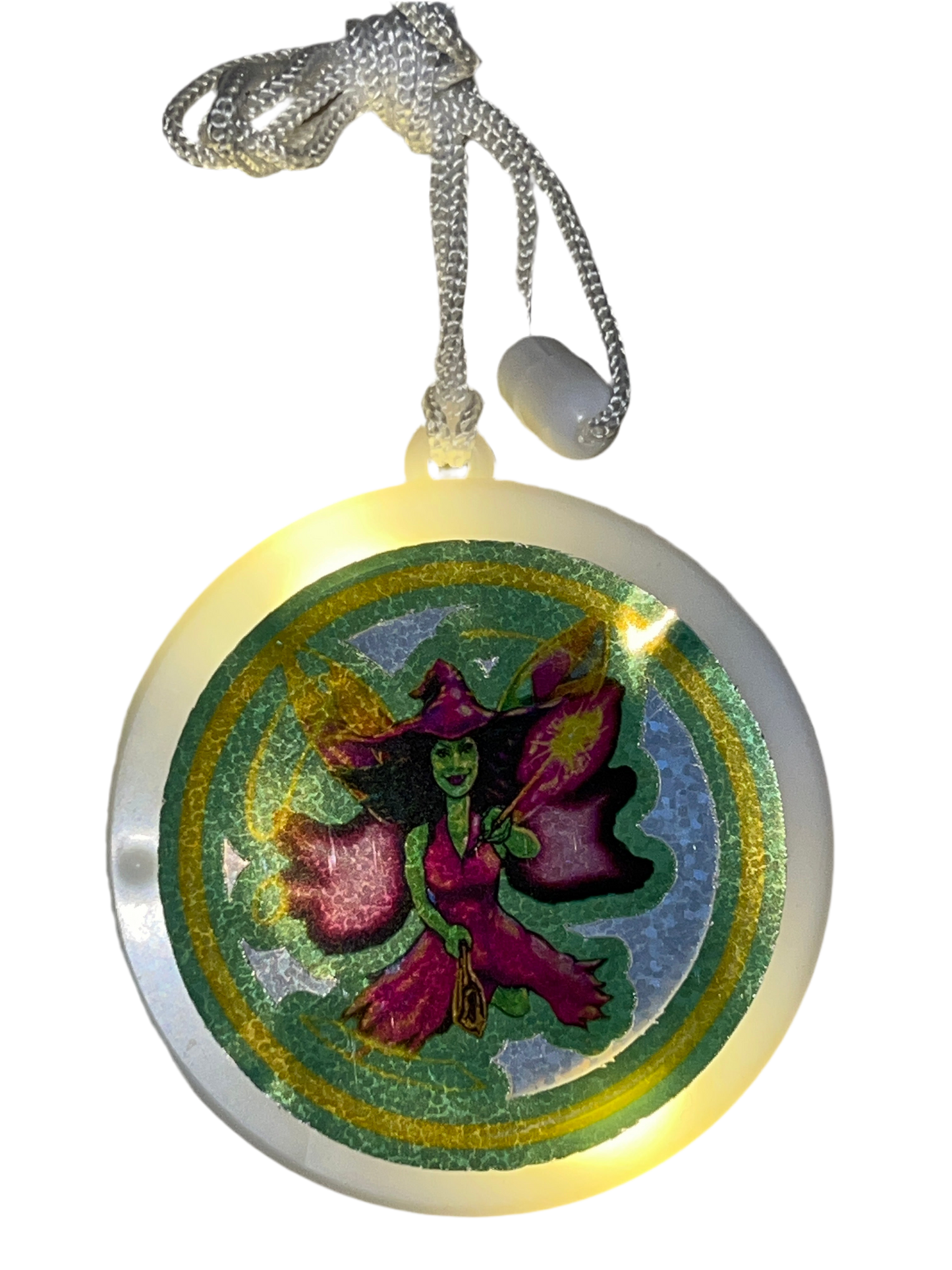 Light-Up Halloween Necklace | Sprinkle the Fairy Glow Disc