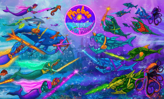 Ocean War royal lenticular magnet (7 x 4)