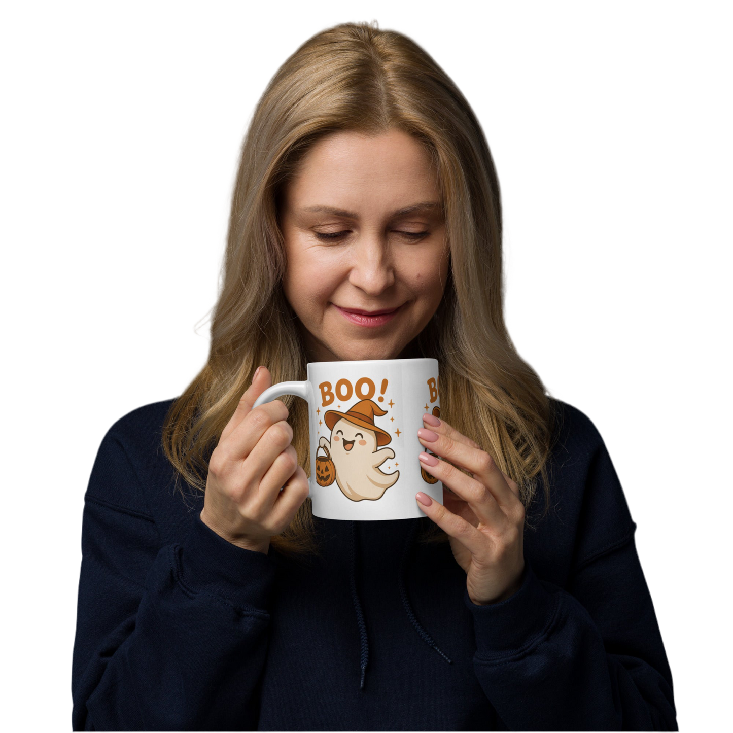 Ghost White glossy mug