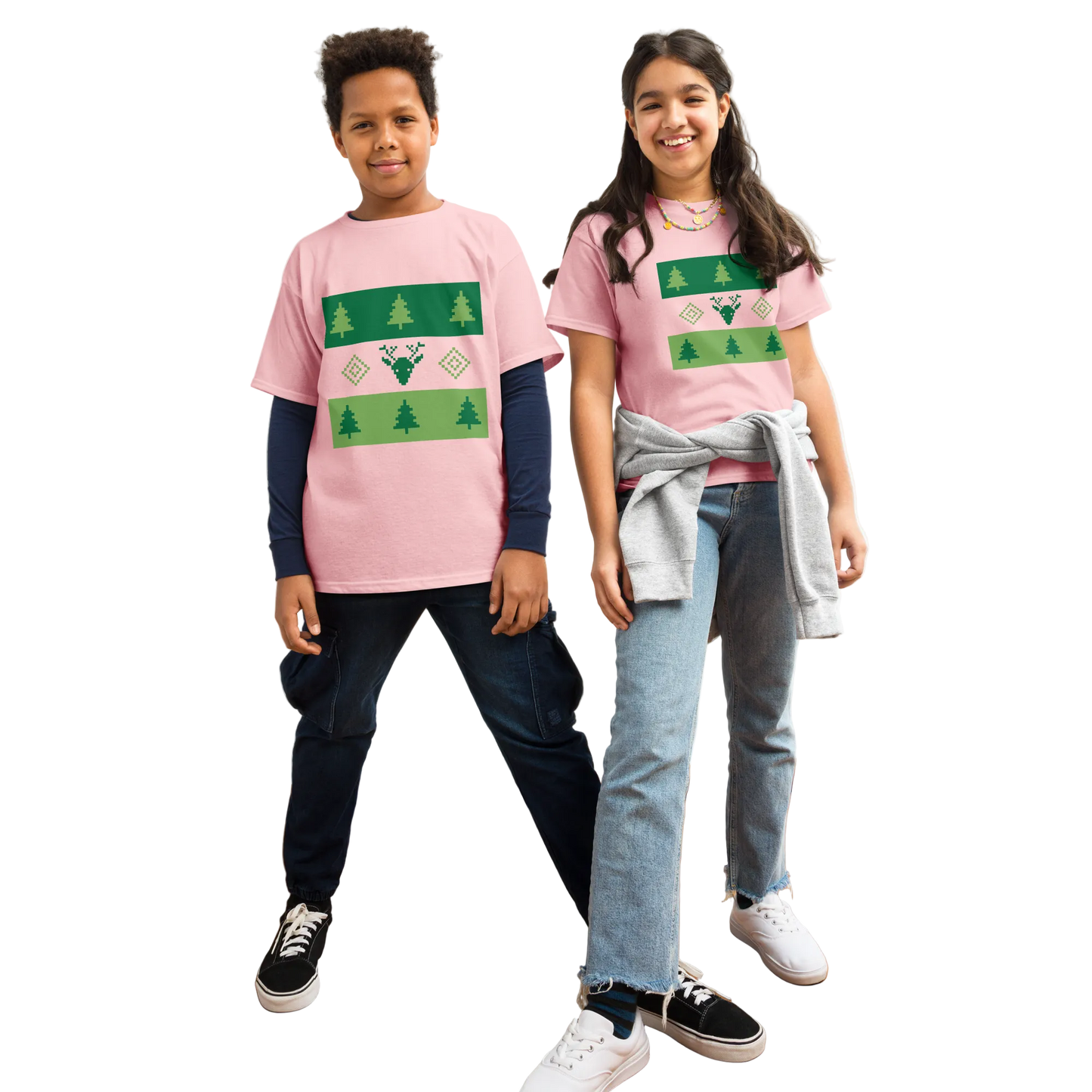 Fa La La Christmas Youth classic tee