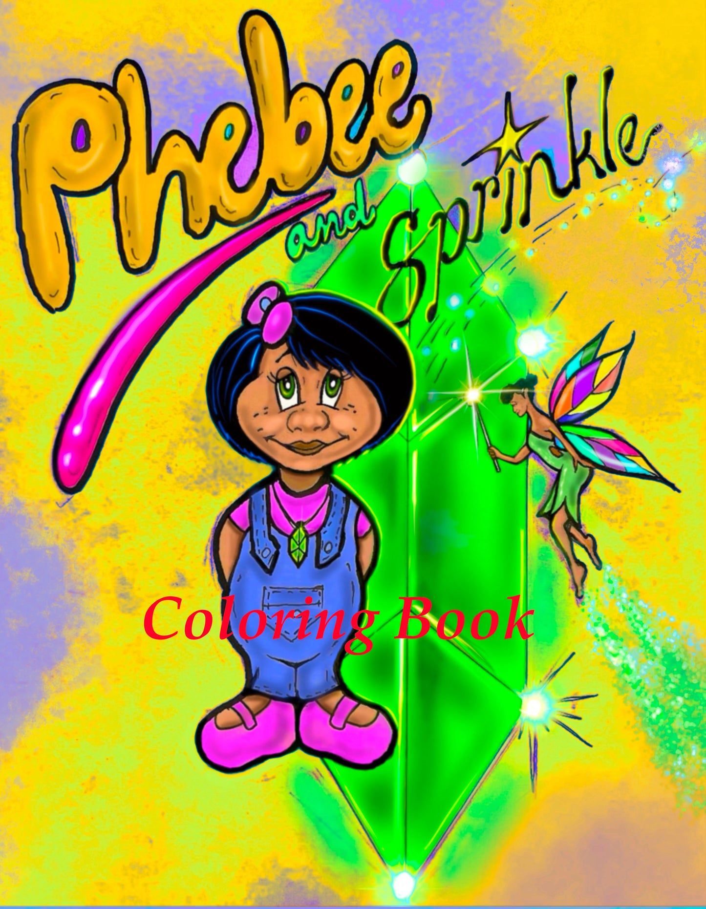 Phebee and Sprinkle Coloring book π (Paperback)