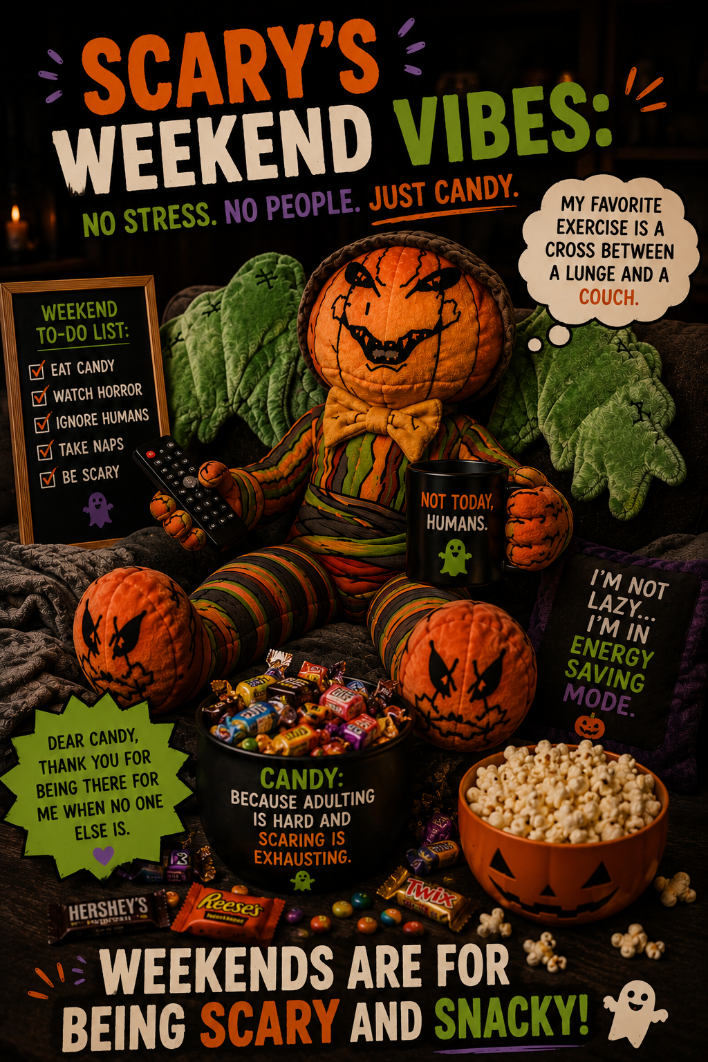 Scary The Scarecrow Plush Toy