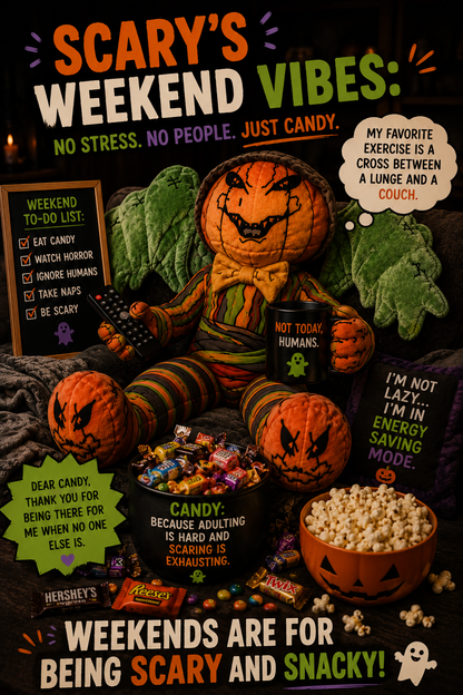 Scary The Scarecrow Plush Toy