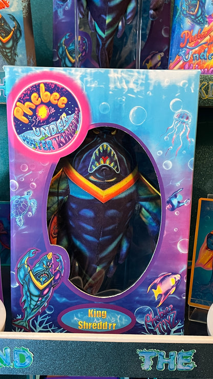 King Shreddrr Plush (Phebee, Sprinkle, and the underwater Kingdom) PREORDER