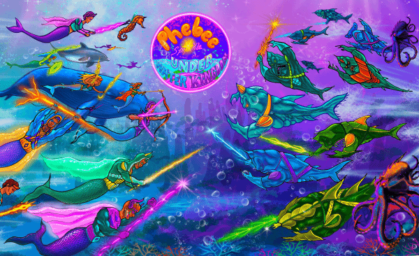 Ocean War royal lenticular magnet (7 x 4)