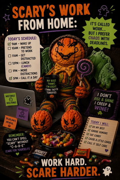 Scary The Scarecrow Plush Toy