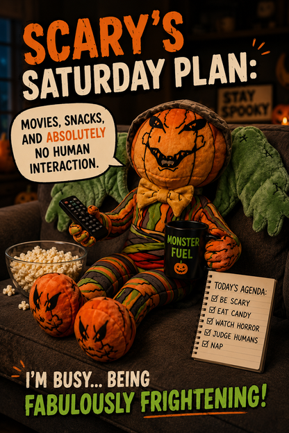 Scary The Scarecrow Plush Toy