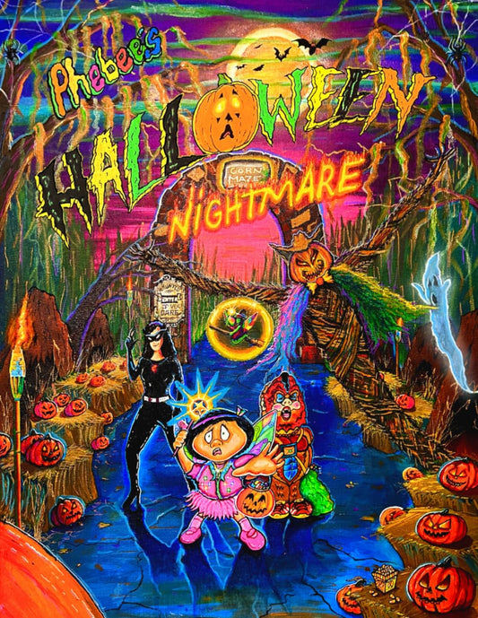 Phebee’s Halloween Nightmare: A Magical Rhyming Halloween Storybook for Kids Ages 4 and up (Phebee and Sprinkle) PAPERBACK