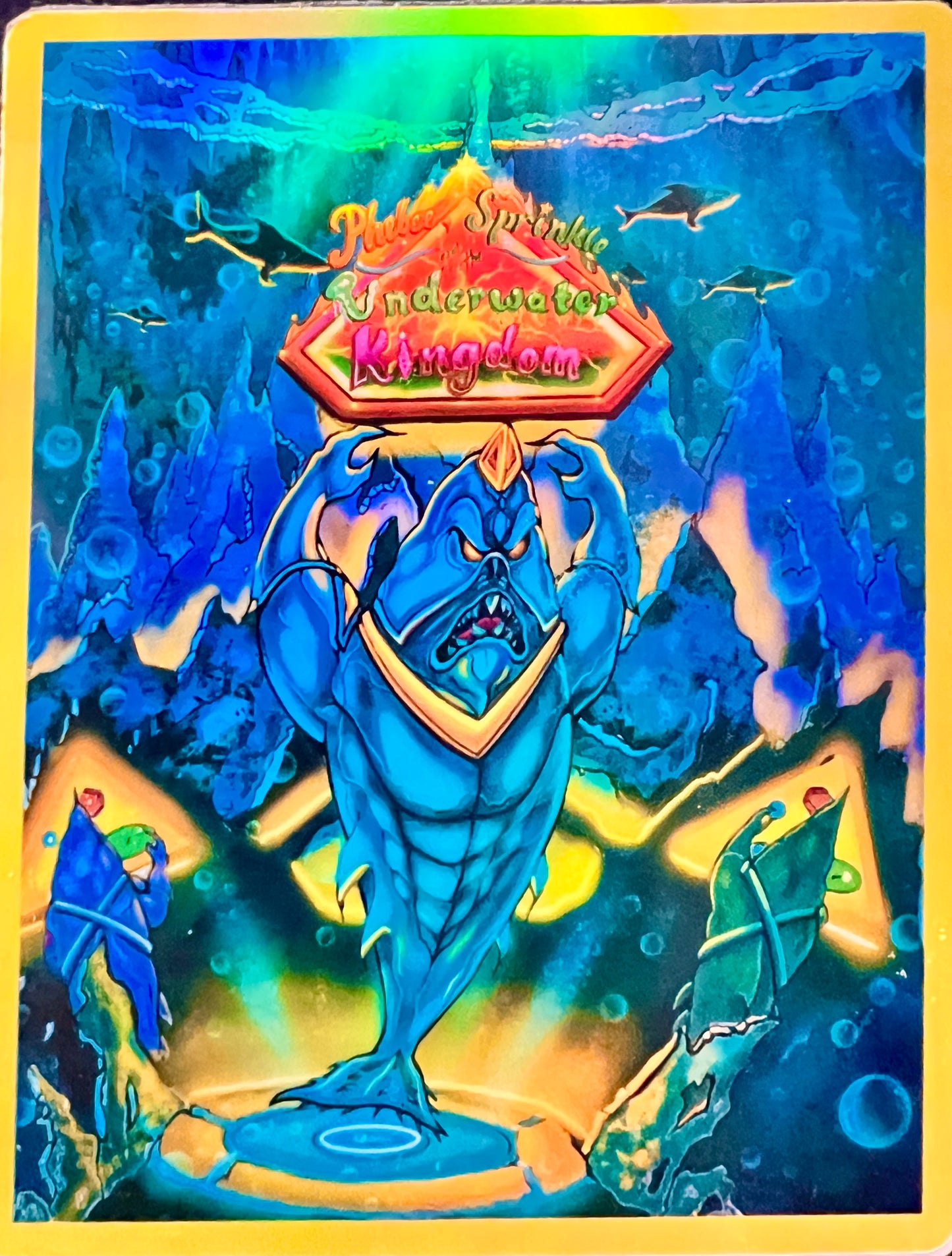King Shreddrr Shiny Sticker (Phebee, Sprinkle, and the underwater Kingdom)