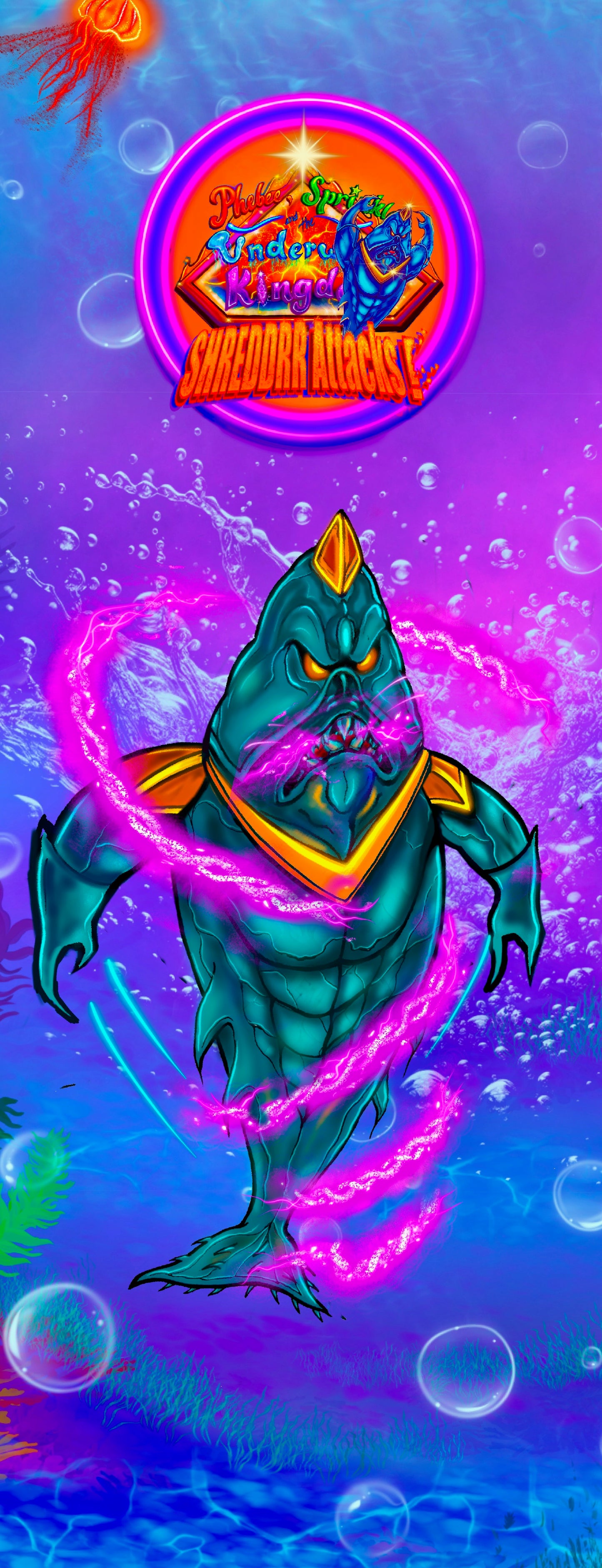 Motion Bookmark Shreddrr edition (Phebee, Sprinkle, and the Underwater Kingdom)