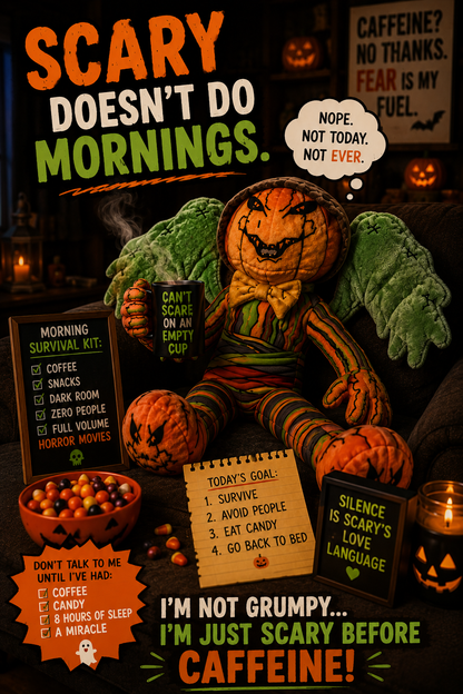 Scary The Scarecrow Plush Toy
