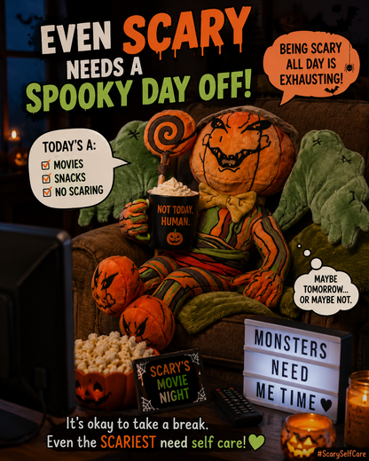 Scary The Scarecrow Plush Toy