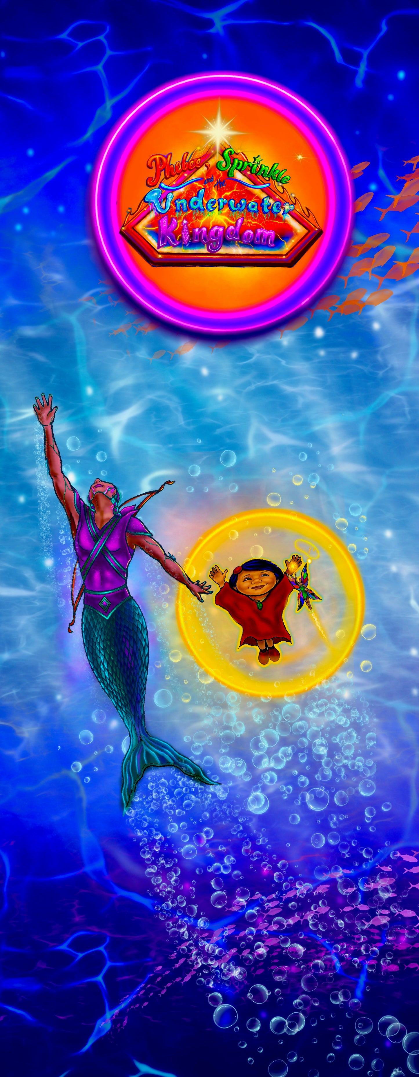 Phebee Go home Bookmark (Phebee, Sprinkle, and the underwater Kingdom) Motion Bookmark