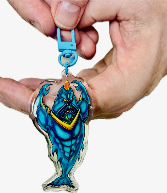 Glitter Shreddrr Epoxy Keychain