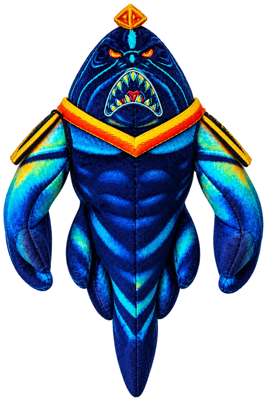 King Shreddrr Plush (Phebee, Sprinkle, and the underwater Kingdom) PREORDER