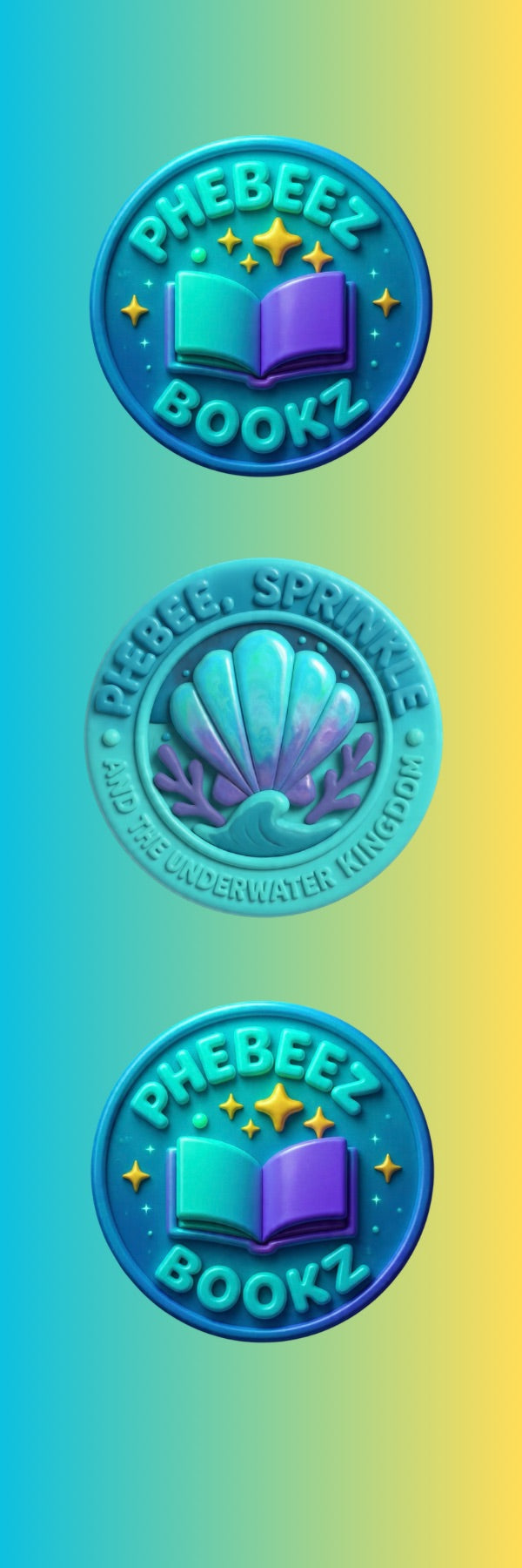 Phebee, Sprinkle, and the Underwater Kingdom bookmark