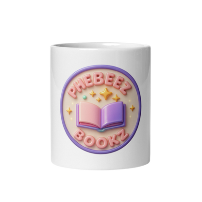 Phebeez White glossy mug