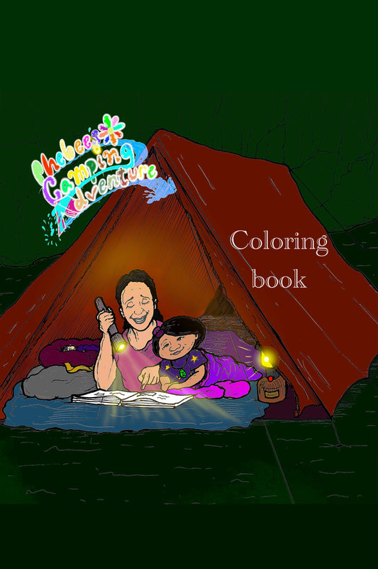 Phebee’s Camping Adventure Coloring Book