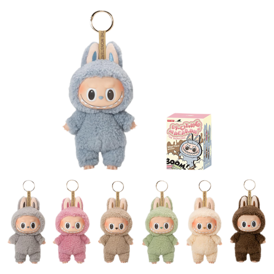 LABUBU POP MART The Monsters - Tasty Macarons Vinyl Face Blind Box, Random Design Action Figures Collectible Toys Home Decorations, Single Box