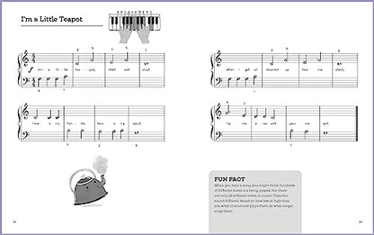 My First Piano Sheet Music: Easy, Fun-to-Play Popular Songs for Kids
