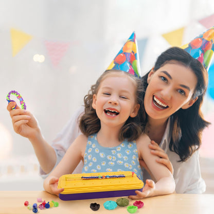 DDAI Arts and Crafts for Kids Age 8-12 Friendship Bracelet Making Kit for Girls - Best Birthday Gifts Ideas for Girl 7 9 10 11 Year Old - Popular Bracelets String Maker Toys Set